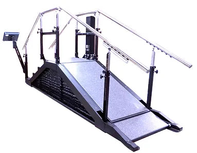 DST8000 Triple PRO - Electronic Height Adjustable Training Stairs, Ramp and Parallel Bars
