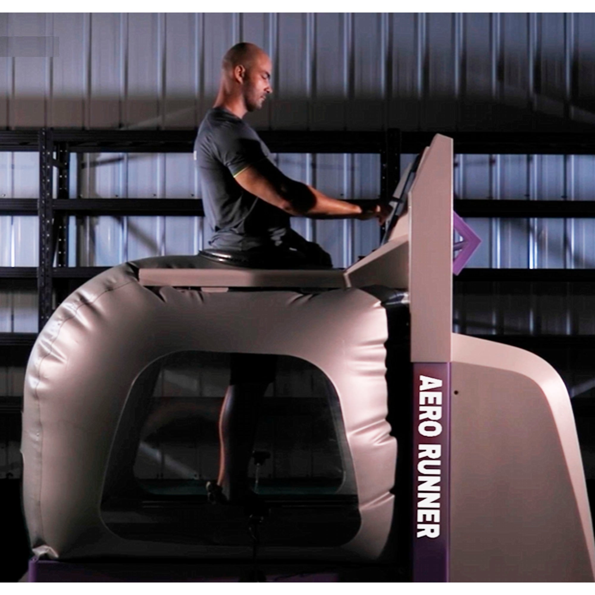 Sistema de cinta de correr con descarga de peso gravitacional Aero Runner Plus Aero200