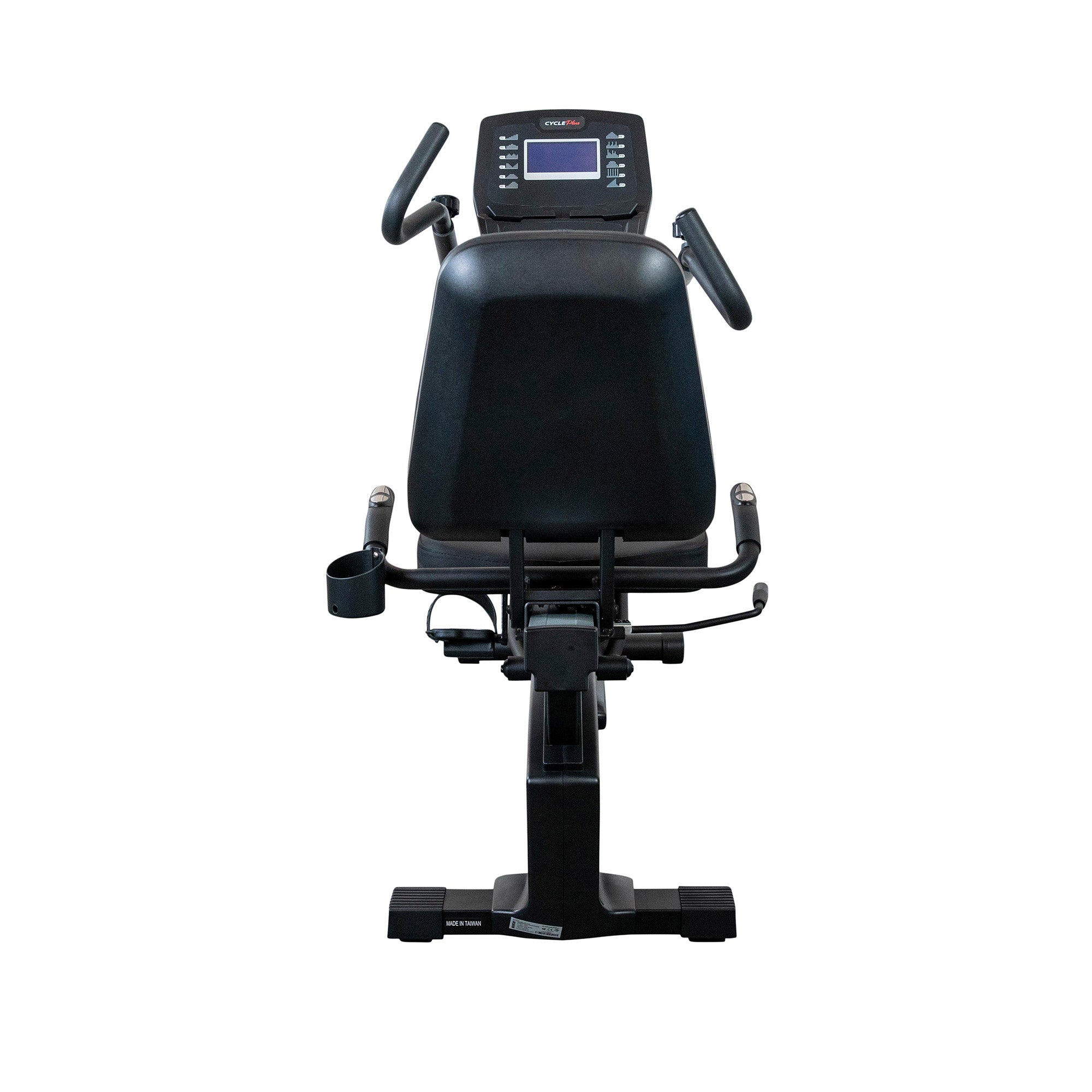 Bicicleta reclinada CyclePlus con ejercicio para brazos