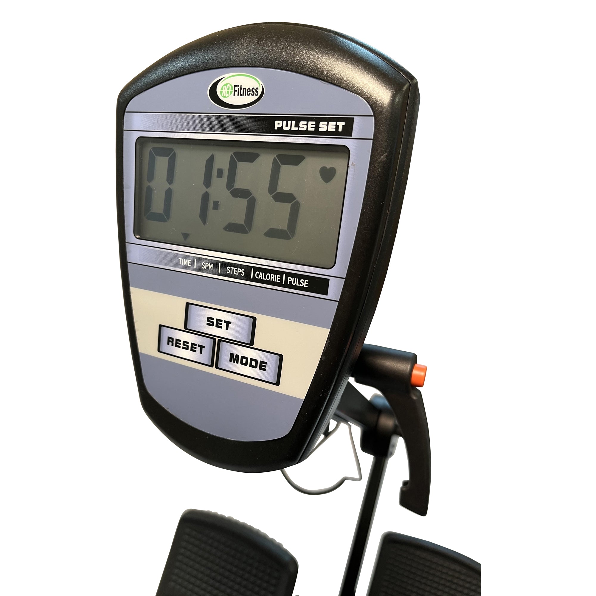 Stepper lineal reclinable HealthStep con asiento giratorio para personas mayores