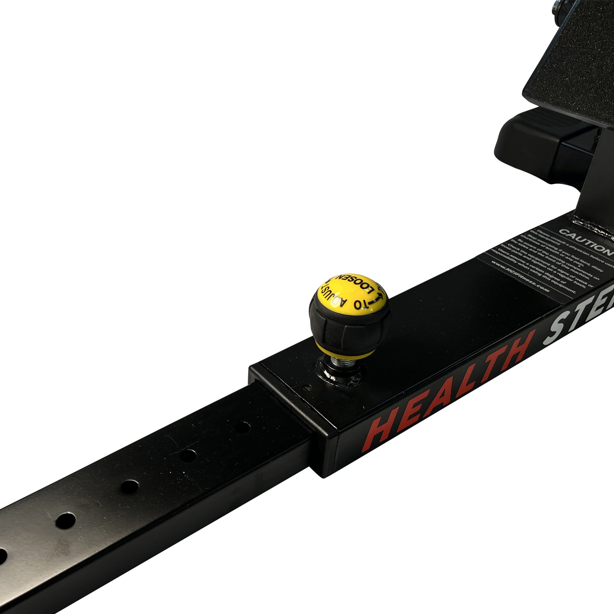 Stepper lineal reclinable HealthStep con asiento giratorio para personas mayores