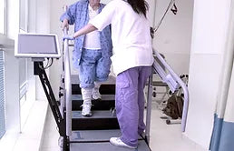 DST Triple Sense - Biofeedback - Escaleras, rampas y barras paralelas de entrenamiento con altura ajustable electrónicamente