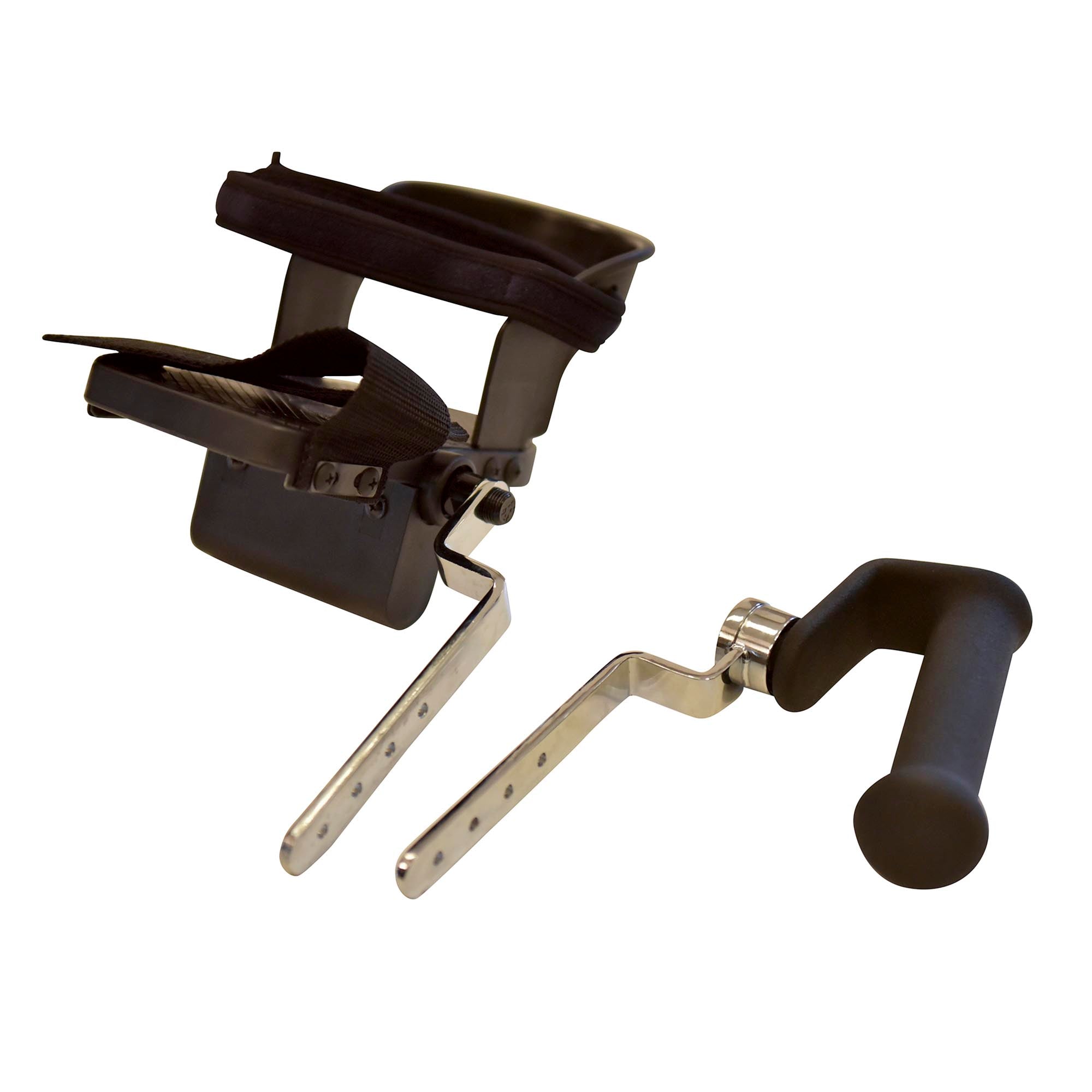 Ergómetro de brazo PhysioTrainer PRO con control electrónico - Bicicleta de ejercicios para brazos en silla de ruedas