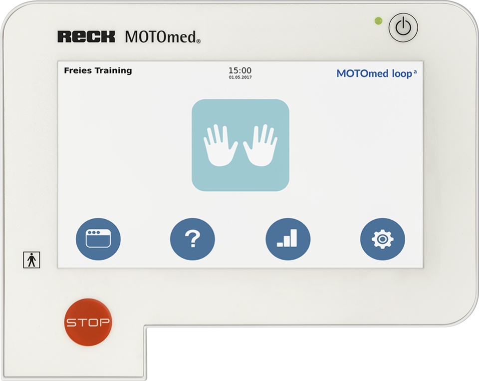 MOTOmed USA loop.a Arm Bike Active and Passive Trainer - UBE