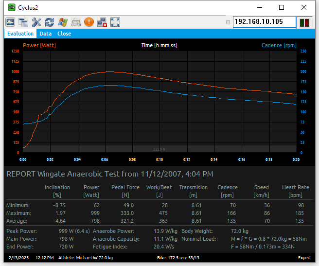 Ergómetro CYCLUS2 - Concéntrico estándar